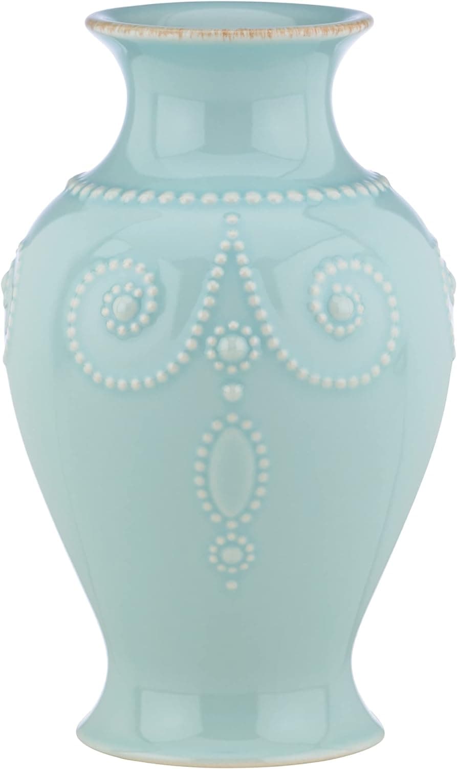 Ваза LENOX FRENCH PERLE ICE BLUE 869508 20.3 см, керамогранит