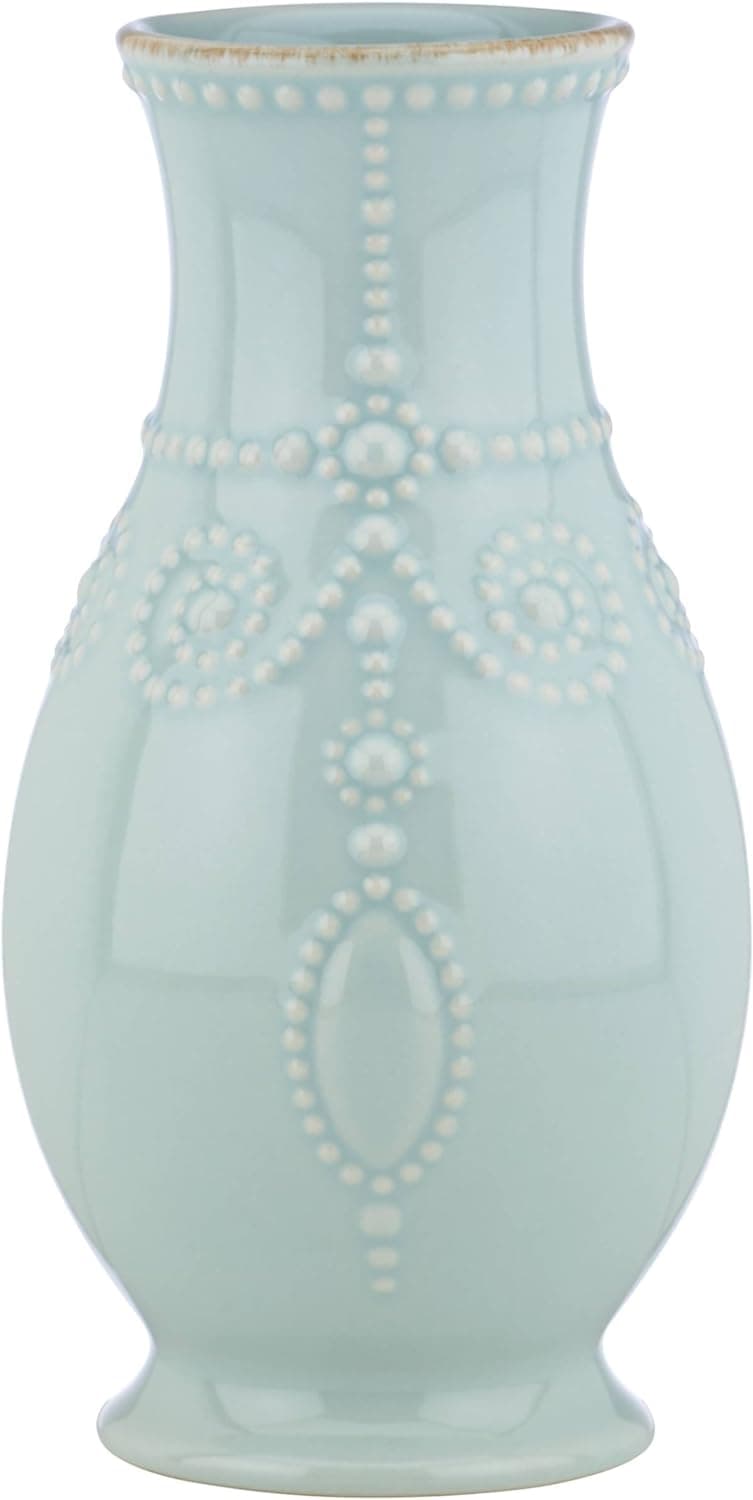 Ваза LENOX FRENCH PERLE ICE BLUE 869509 20.3 см, керамогранит