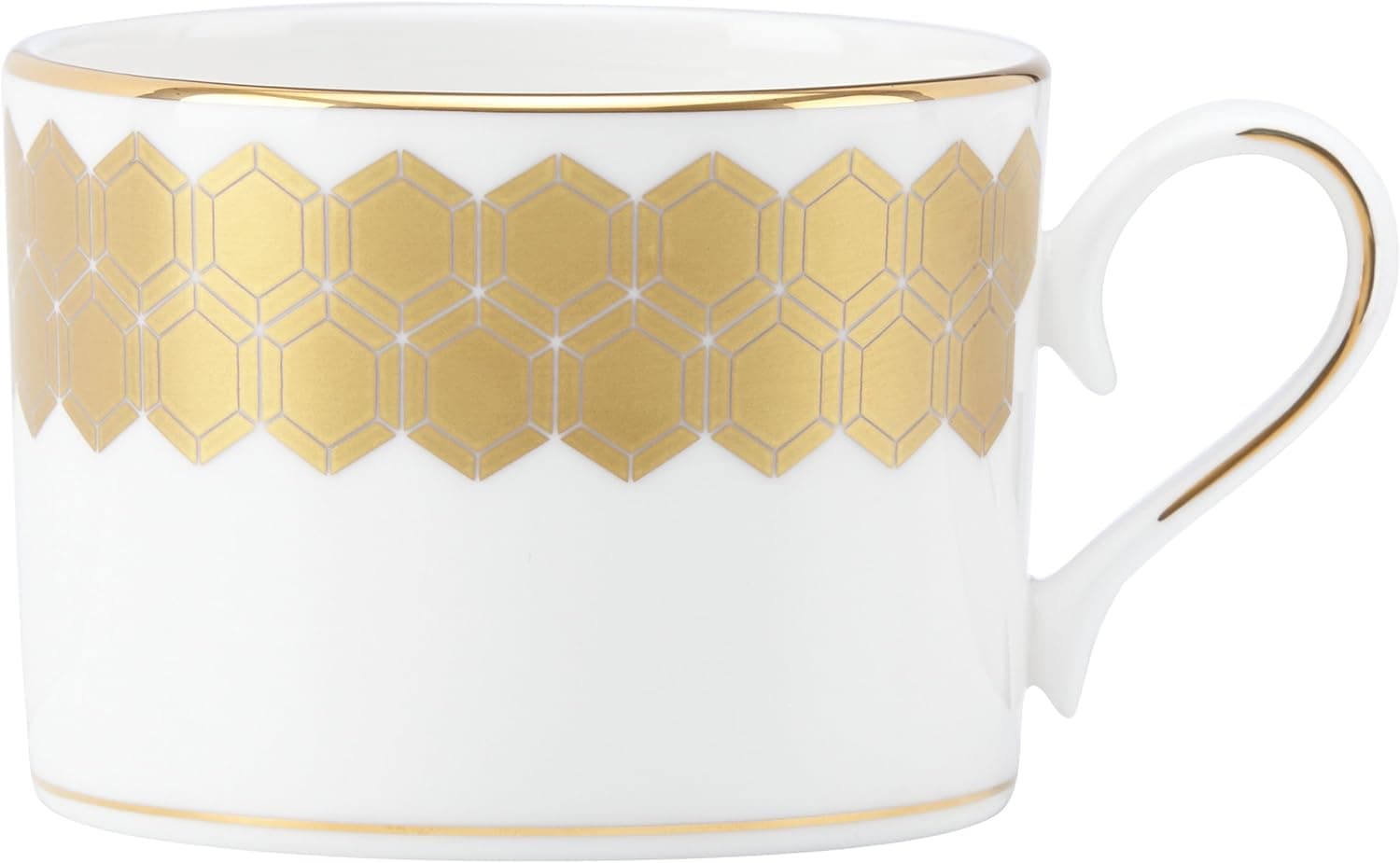 Чашка чайная LENOX PRISMATIC GOLD 858872 177 мл 1 шт, фарфор